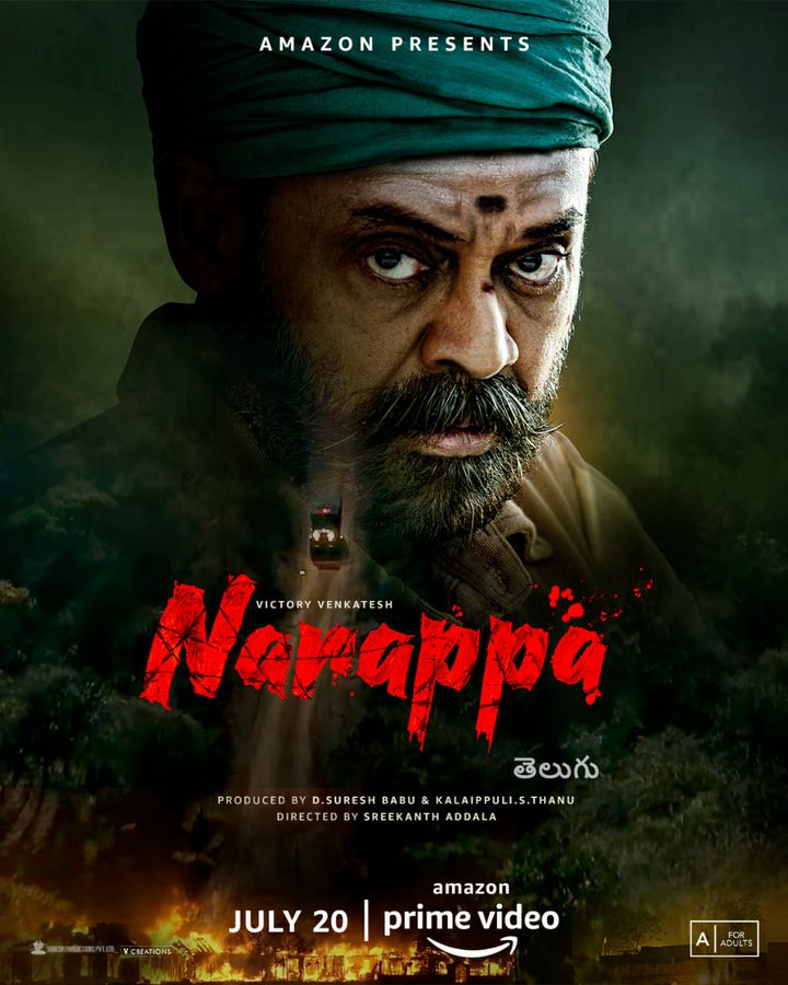 Narappa 2021 Dual Audio Hindi ORG  Download & online Watch